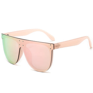 2019 Fashion Unique Mirror Square Sunglasses