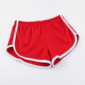 Women Shorts Summer Striped Athletic Short Ladies Running Fitness Jogging Clothe Cotton Casual Home Pajama Shorts Comfortable AB