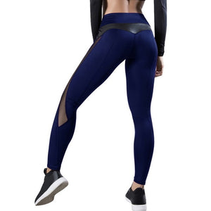 2019 Women Leggings Sexy Pants Push Up Fitness Gym Leggins Running Mesh Leggins Seamless Workout Pants Femme High Waist Mujer