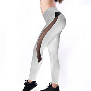 2019 Women Leggings Sexy Pants Push Up Fitness Gym Leggins Running Mesh Leggins Seamless Workout Pants Femme High Waist Mujer