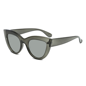 Black Classic Cat Eye Women Sunglasses Designer Brand Trend