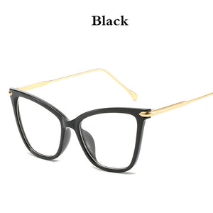 Kottdo Female Cat Eye Glasses Frame Retro