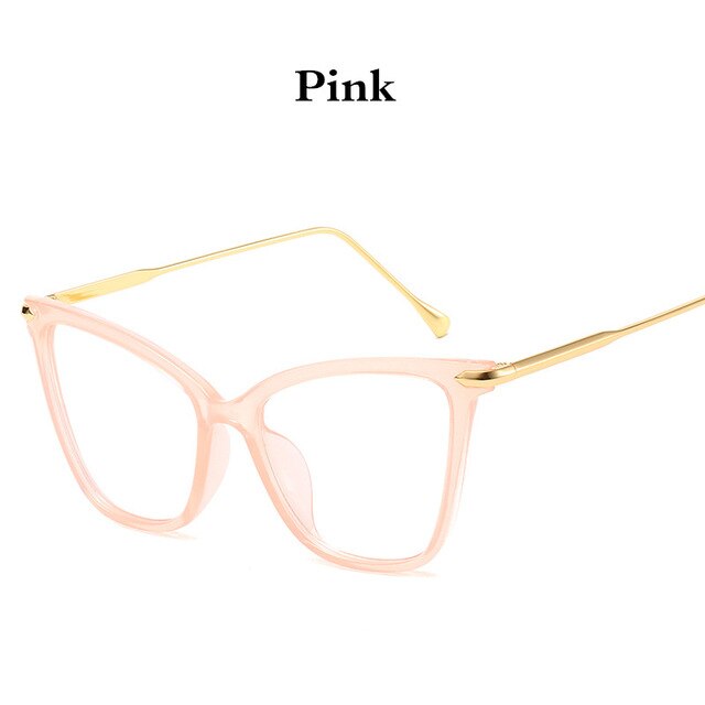 Kottdo Female Cat Eye Glasses Frame Retro