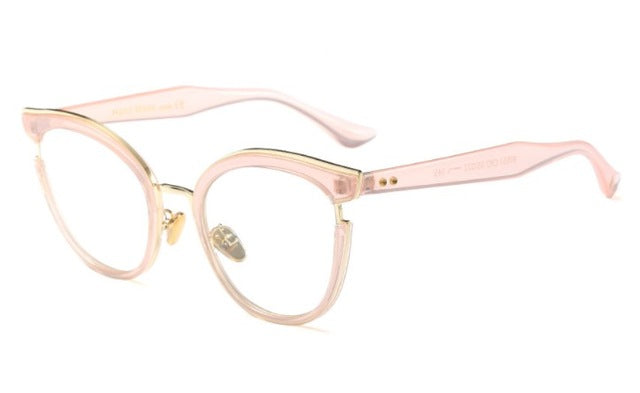 Women Cat Eye Glasses Frames Optical EyeGlasses